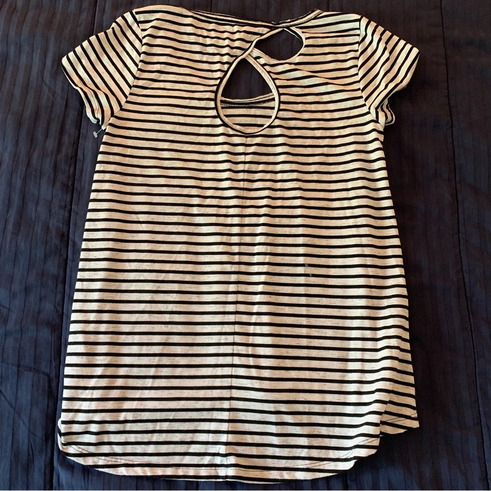 Calvin Klein Performance Quick Dry Striped Shirt Size Small - Picture 6 of 6